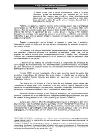 Currículo da Educação Básica