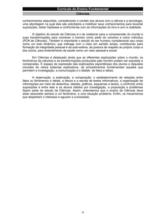 Currículo da Educação Básica