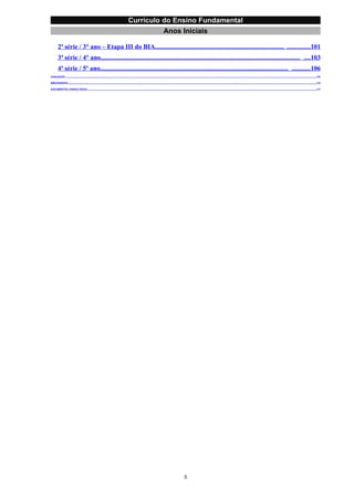 Currículo da Educação Básica