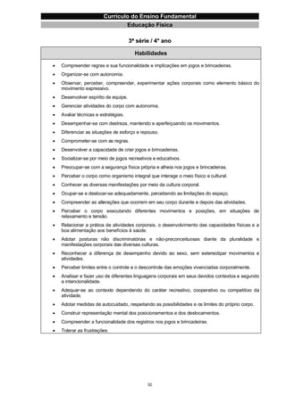 Currículo da Educação Básica