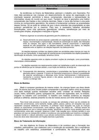 Currículo da Educação Básica