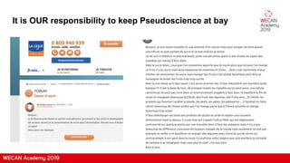 It is OUR responsibility to keep Pseudoscience at bay
 