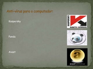 Os vírus informáticos são pequenos programas de software concebidos para se espalharem de um computador para outro e para interferir no seu funcionamento.Um vírus pode danificar ou eliminar dados no seu computador, utilizar o seu programa de correio electrónico para se alastrar para outros computadores, ou até apagar tudo o que esteja no disco rígido. Os vírus espalham-se mais facilmente através de anexos em mensagens de correio electrónico ou mensagens instantâneas. Por isso, é essencial que nunca abra anexos de correio electrónico provenientes de um remetente não conheça ou de que não esteja à espera.O que é um vírus?