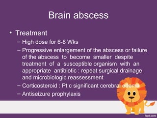 040 Postoperative infection of the head and brain | PPT