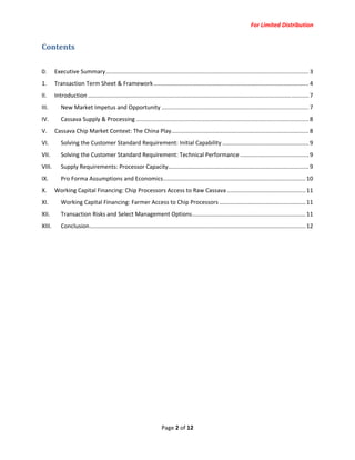 Nigeria cassava export | PDF