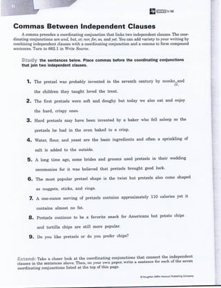 Subordinating and Coordinating Conjunctions practice | PDF