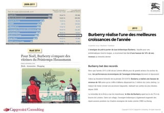 Copyright © 2014 Capgemini Consulting. All rights reserved.
4
2006-2011
2013
Noël 2014
 