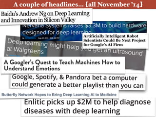 A couple of headlines… [all November ’14]
 
