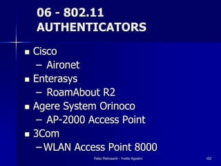 2003 CNR Security Task Force: Wireless (In)security