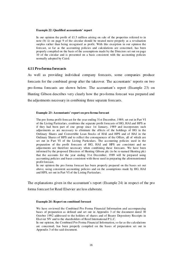 managerial report template