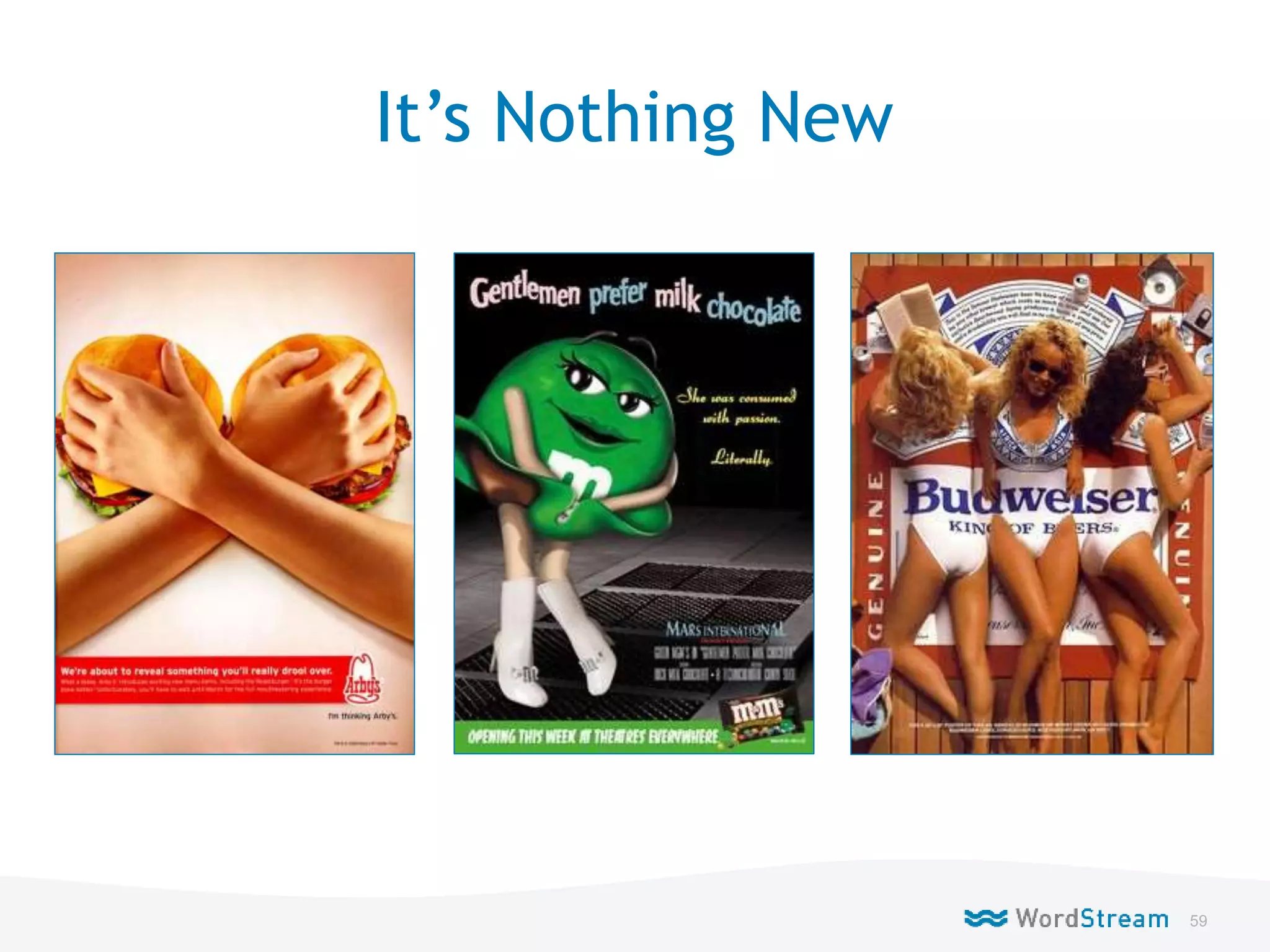 59WordStream Confidential
It’s Nothing New
 