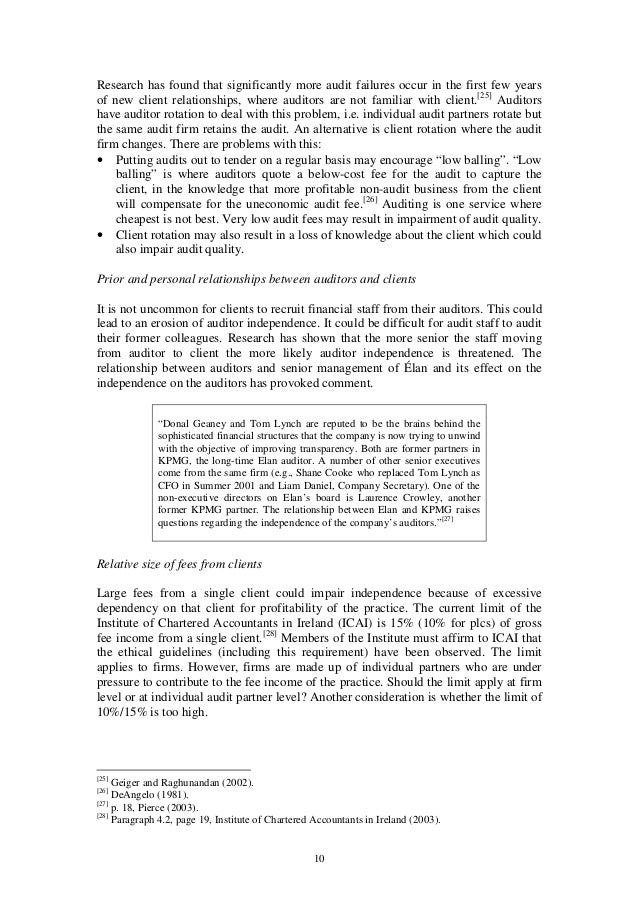 Brennan Niamh 2003 Accounting In Crisis A Story Of Auditing Acco
