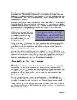 Page 5 of 14
What this nine steps model introduces is that when you start running to the fire of
immediate crisis manageme...