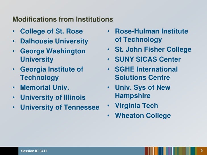 Sungard Higher Education Commons And Community Source Overview