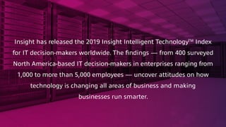 2019 Intelligent Technology Index 
