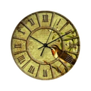 042 wall-clock-old-clock-with-a-bird-wall-clocks