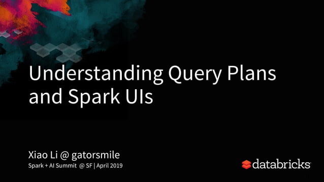 Understanding Query Plans and Spark UIs | PDF | Databases | Computer ...