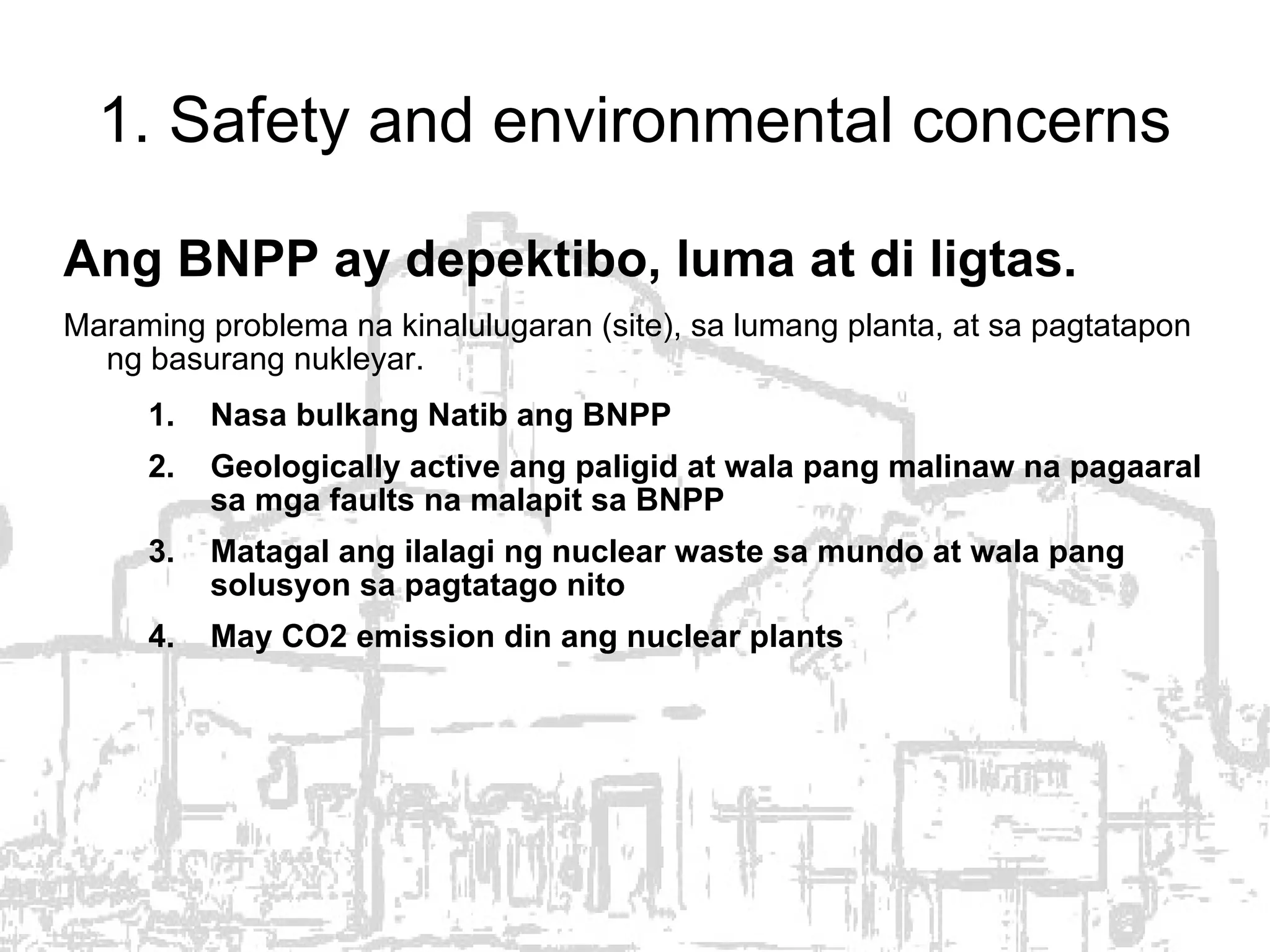 042009 Campaign Vs Bataan Nuclear Power Plant Dr Giovanni Tapang