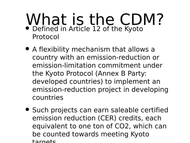 042009 Cdm In The Philippines Promises And Realities Neth Dano | PPT