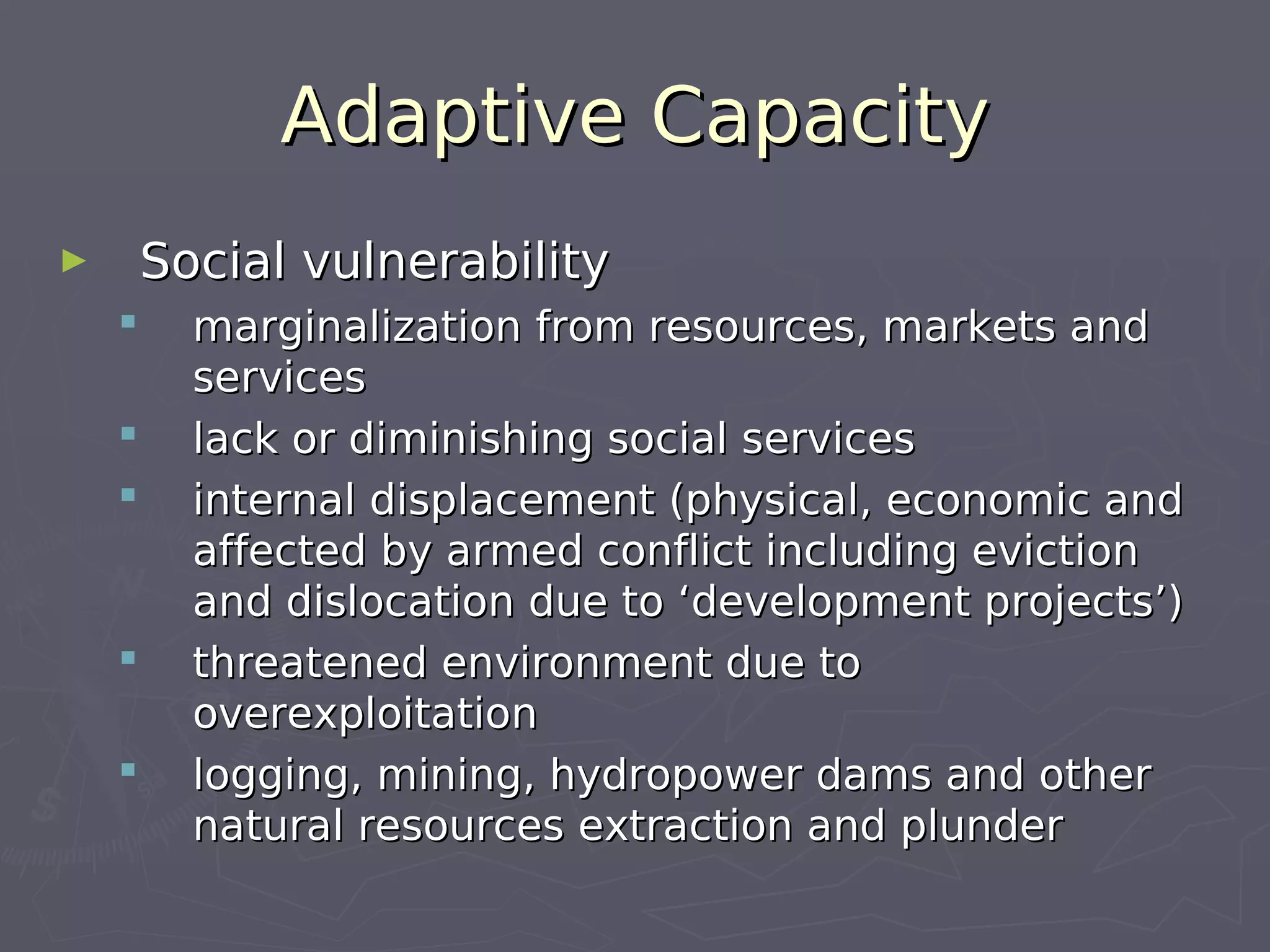 042009 Climate Change: Third World Vulnerability, First World Accountability Ros B De Guzman