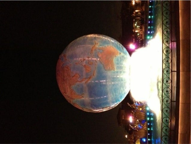 0423 導入ゼミ 柿崎雅俊 東京ディズニーシーの地球儀