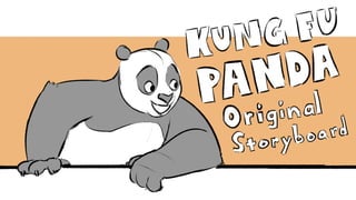 Kung Fu Panda Original Storyboard