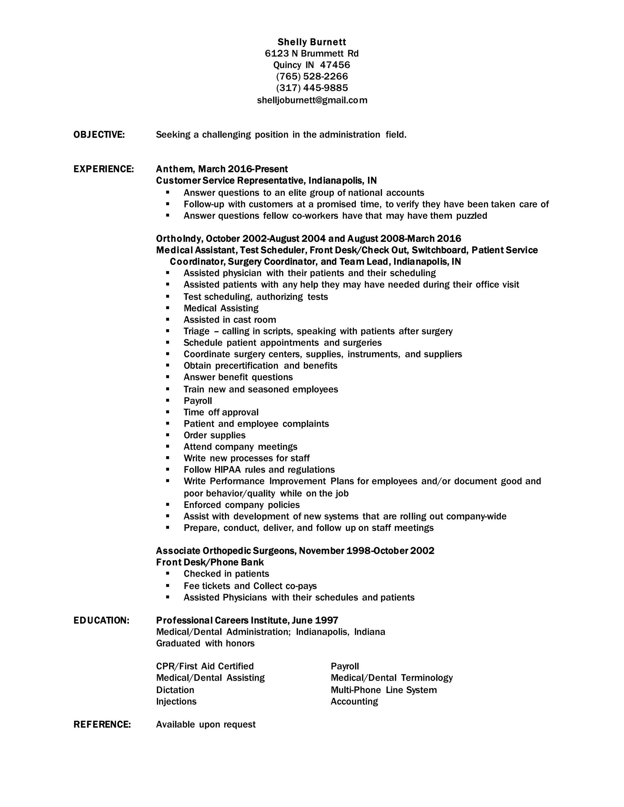 Shelly Resume (1) PDF