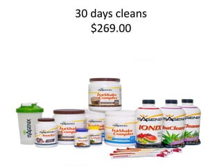 30 days cleans
$269.00