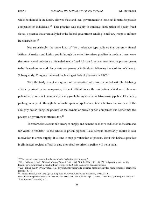 Prison Reform Essay Barcafontanacountryinncom Prison Essay Stevenson M Law Review Essay Essays By Staughton Lynd Prison Reform Essay English Class Reflection Essay also Lab Report Writers Best English Essay Book