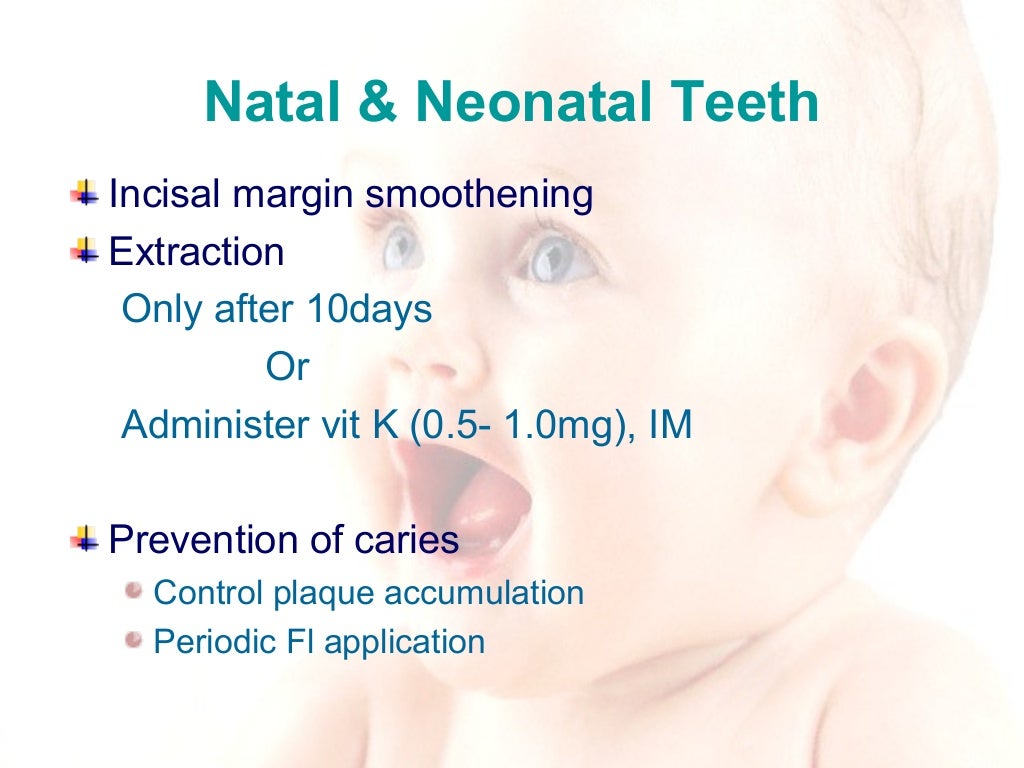 Comprehensive infant oral health care