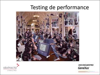 Testing de performance
 