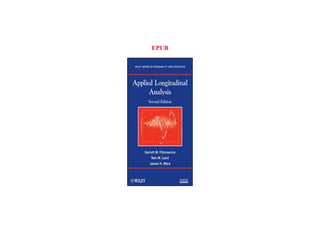 Kindle Applied Longitudinal Analysis | PDF