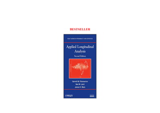 Kindle Applied Longitudinal Analysis | PDF