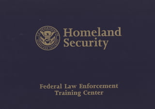 DHS Certificate - Firearms Developing workshop