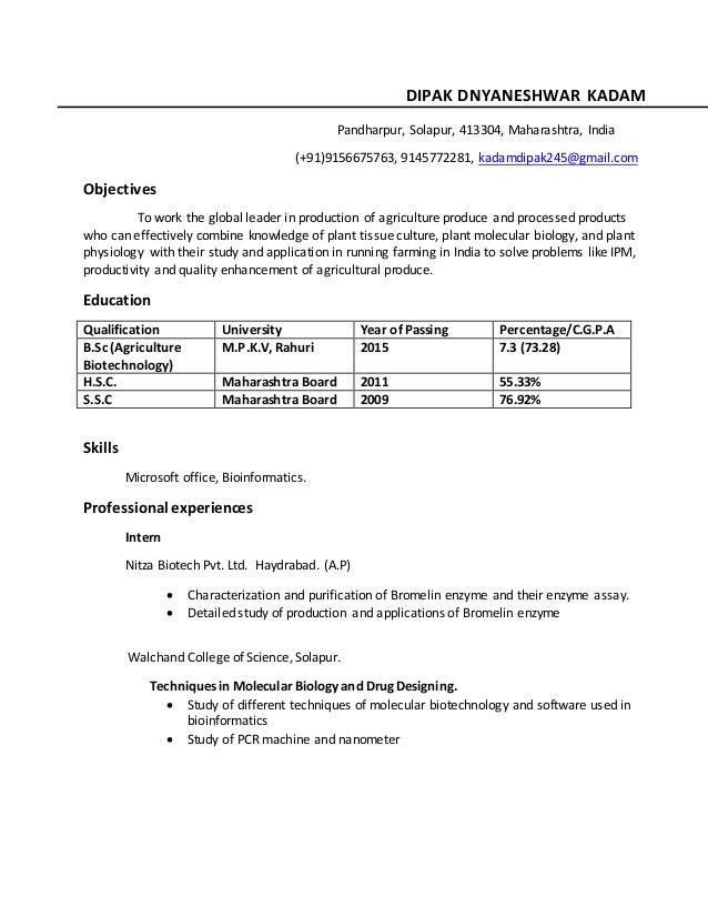 Resume - 