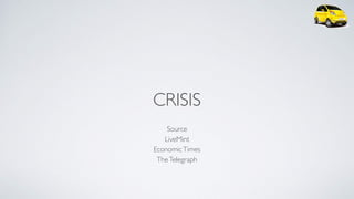 CRISIS
Source 
LiveMint 
EconomicTimes 
TheTelegraph
 