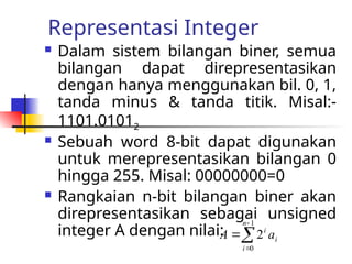 Materi sistem bilangan untuk perguruan tinggi | PPT