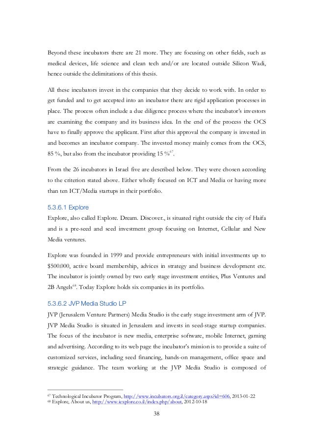 master thesis on innovation