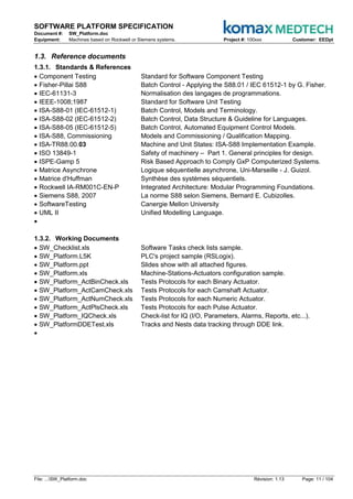 Sw Platform SW_Platform | PDF