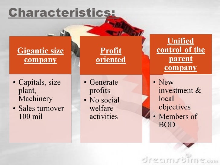  Multinational  Corporations and Financial Accounting Framework