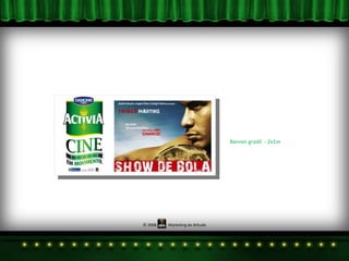 Banner gradil  - 2x1m  