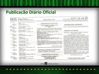 Publicação Diário Oficial 
