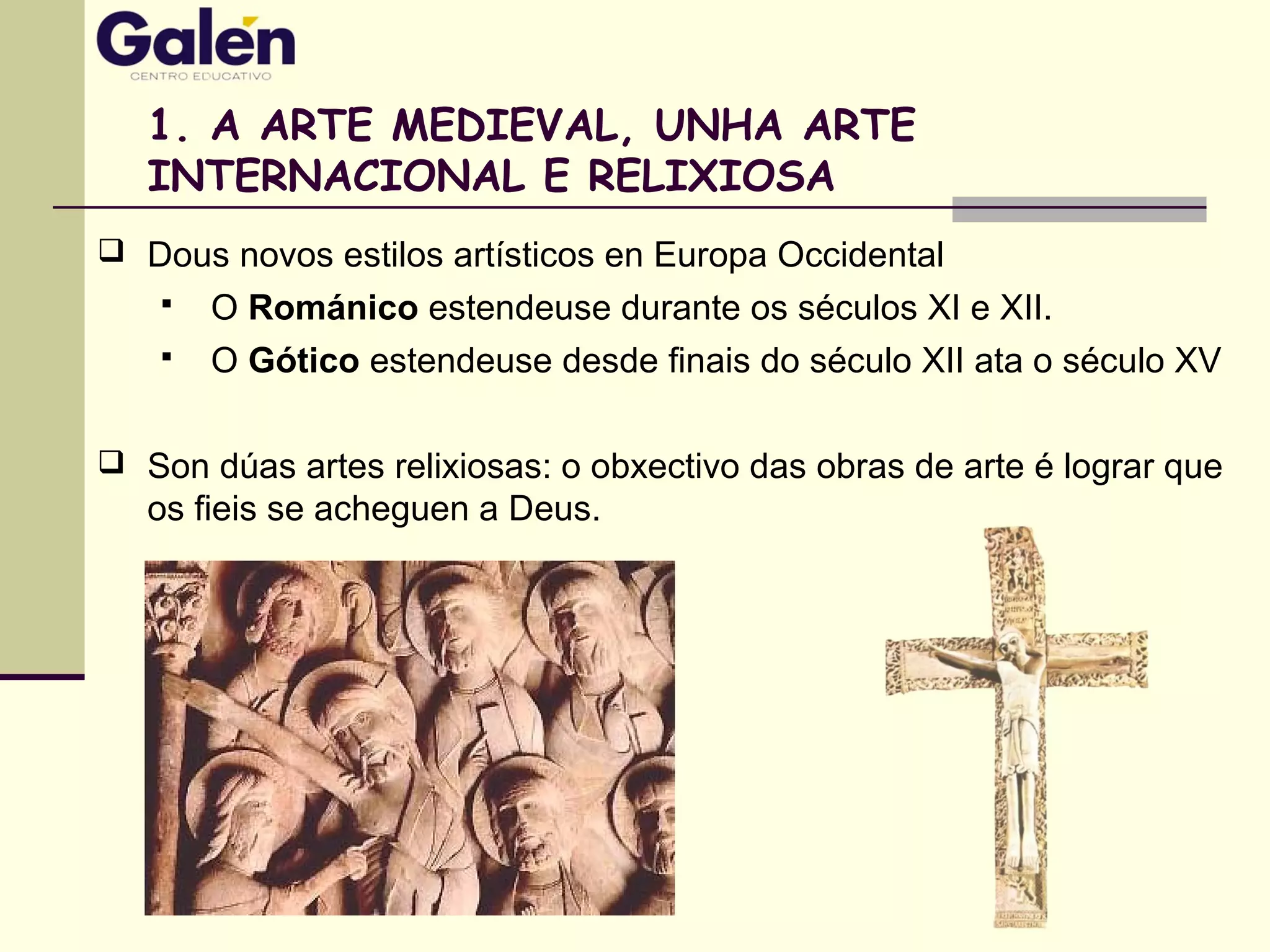 04 a cultura e a arte na idade media | PPT