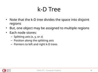 Kd Tree In Computer Graphics Computer_Graphics_A_data_structures.pptx