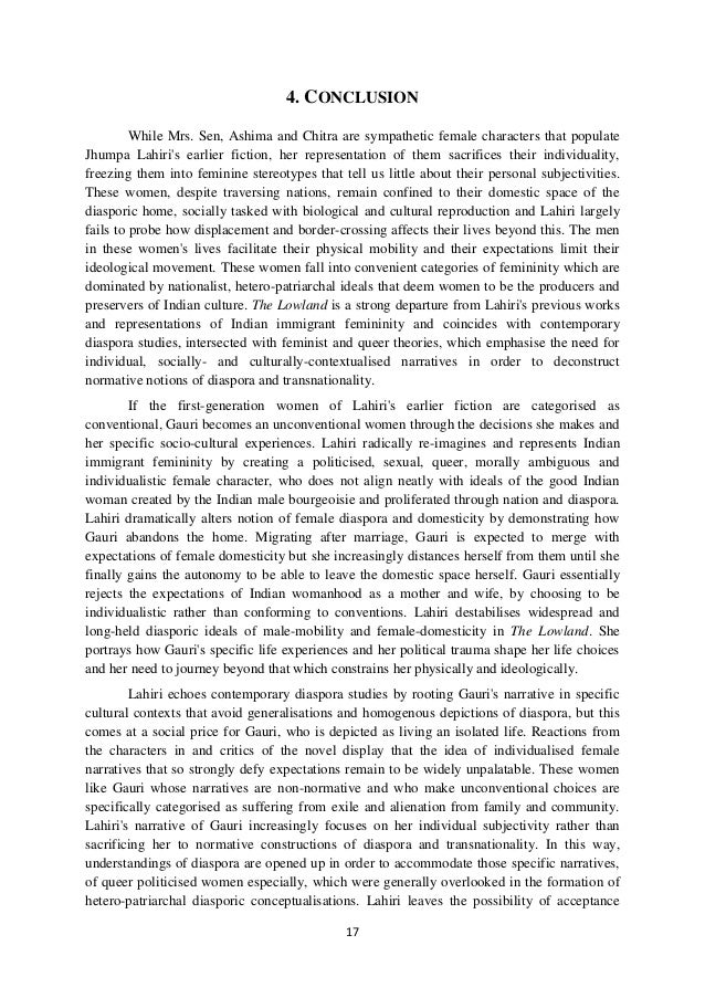 Confined space dissertation