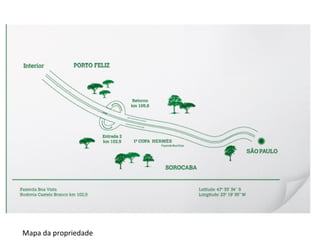 Mapa da propriedade
 