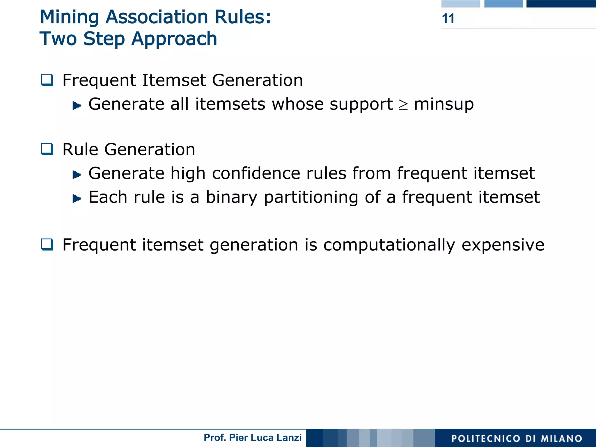Data Mining: Association Rules Basics | PPT