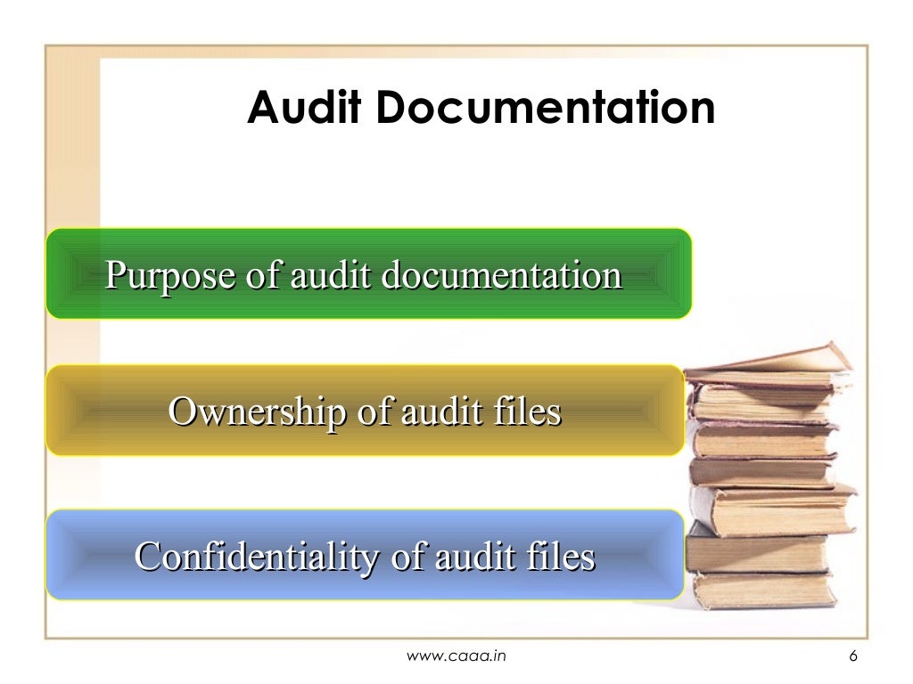 04 Audit documentation