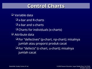 04B. Control Chart untuk proyek six sigma | PPT