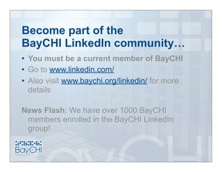 2009_04_14 BayCHI Welcome Slides